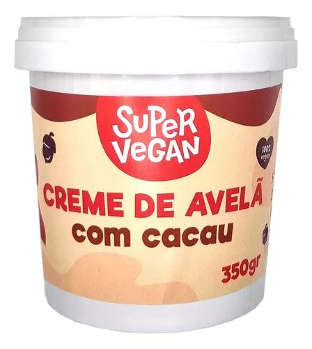 Creme De Avel C Cacau Super Vegan G Vegano