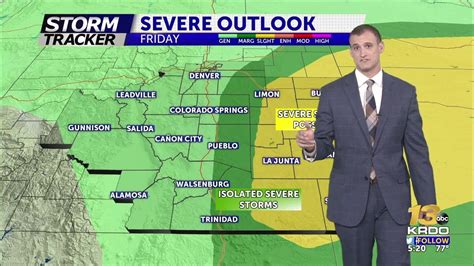 A Few Strong Storms Possible Friday Youtube