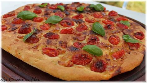 Focaccia De Tomate Y Bacon Focaccia De Aceitunas Y Romero Receta