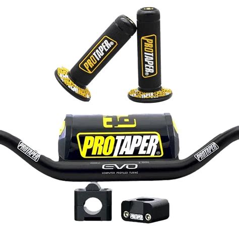 Kit Guidon Protaper Noir Boutique Motard