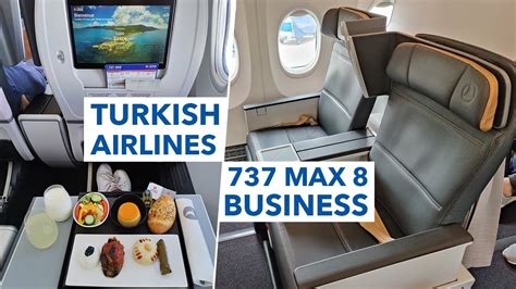 VLOG TRIP REPORT TURKISH AIRLINES Boeing 737 MAX 8 BUSINESS