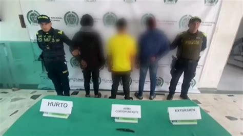 Capturados Tres Presuntos Integrantes Del Tren De Aragua Por Extorsión En Bogotá Colombia