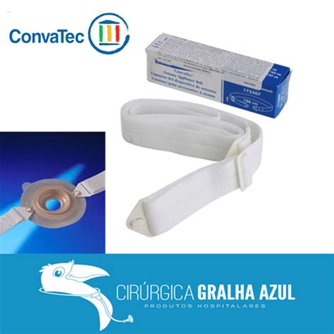 Cinta Para Suporte De Bolsa Colostomia Convatec Cirurgica Gralha Azul