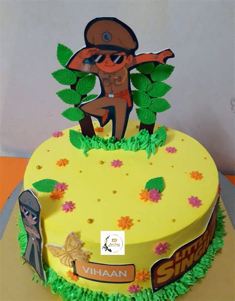 Top More Than 69 Little Singham Theme Cake Best Vn