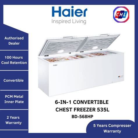 Haier In Convertible Chest Freezer L Bd Hp Haier Warranty