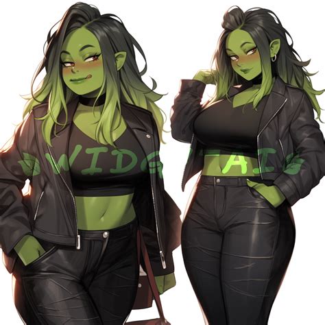 Alt Orc Girl Ai Adopt 6 Closed By Widgy Ai On Deviantart