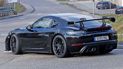 Formacar Porsche Cayman GT4 RS Strips Naked Just Before Launch