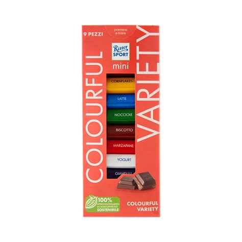 Ritter Sport Mini Chocolate Mix Tower