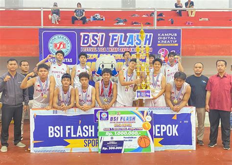 Sma Yapemri Depok Sukses Raih Juara 1 Basketball Competition Bsi Flash