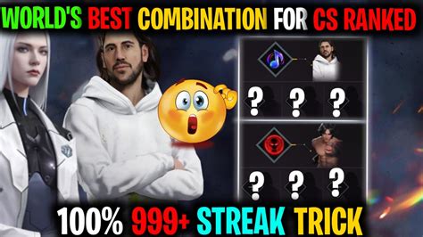 Best Character Skill Combination In Cs Rank 😱 Cs Rank Tips And Tricks