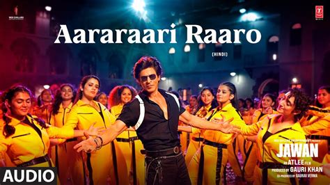 Aararaari Raaro Audio Shah Rukh Khan Atlee Anirudh Nayanthara