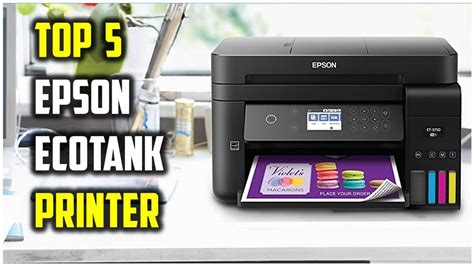 Top Best Epson Ecotank Printers In Reviews And Comparison