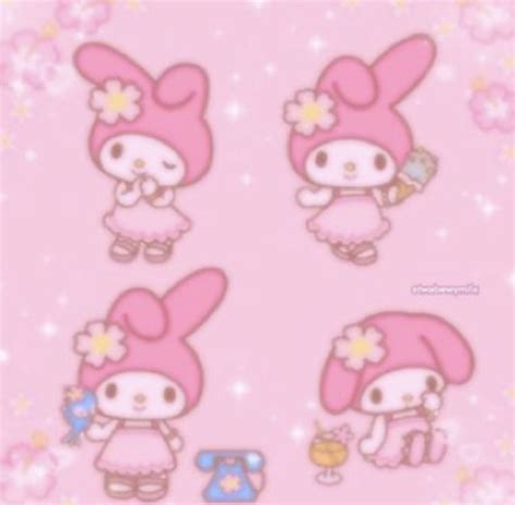 my melody pink aesthetic | Hello kitty drawing, Hello kitty my melody ...