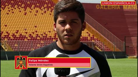 Felipe Méndez Volante De Unión Española Habla Enlaprevia Al Partido