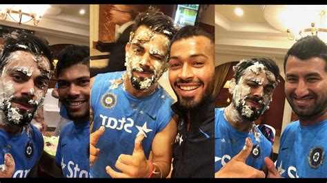 Virat Kohli Birthday Celebration Youtube