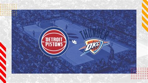 Palpite Detroit Pistons X Oklahoma City Thunder X NBA 28 01 2024