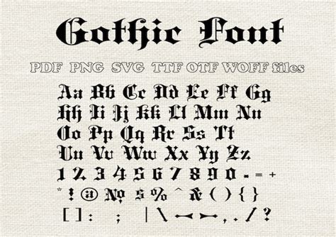 Gothic Alphabet Svg Old English Font Svg Blackletter Svg 41 Off