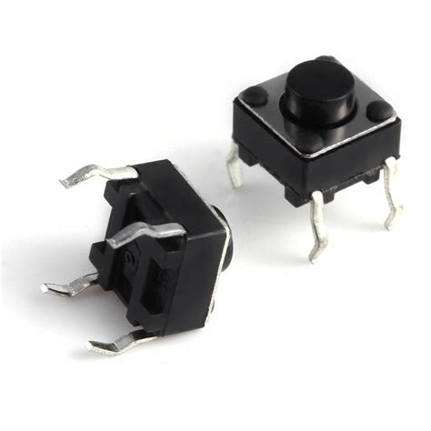 12x12x6mm Momentary Tactile Push Button Switch For Arduino