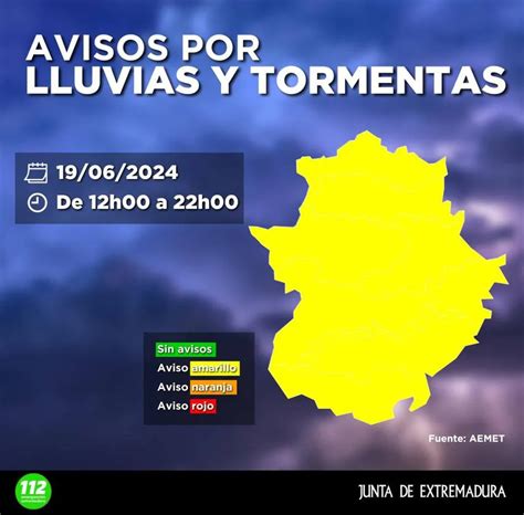 Alerta Amarilla Por Lluvias Y Tormentas Hoy