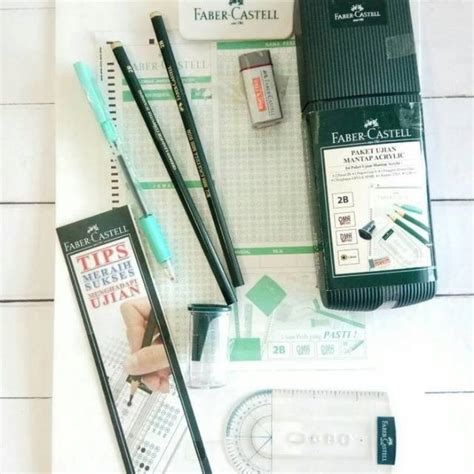 Jual Faber Castell Paket Ujian Mantap Acrylic Shopee Indonesia