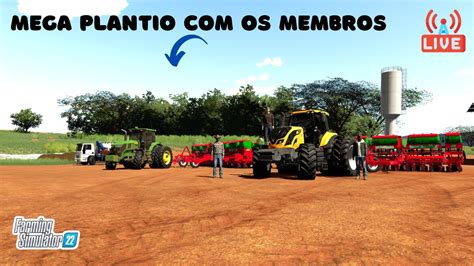 Live Mega Plantiu De Soja Os Membros Farming Simulatorfs