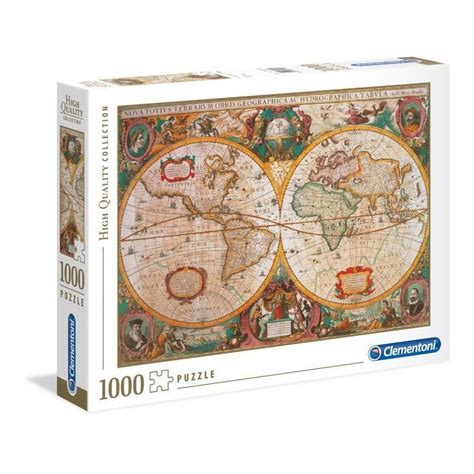 Puzzle Clementoni Pz Mapa Antiguo