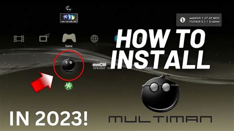 How To Install MultiMAN WebMAN On A PS3 In 2023 YouTube