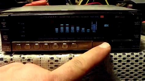 Vintage Pioneer Kex 900 Amfm Cassette Car Stereo Youtube