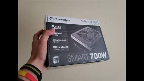 Unbox Y Review De Mi Nueva PSU Thermaltake Smart Series 700w YouTube