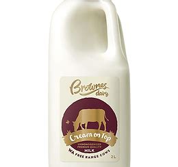 Brownes Dairy, Brownes Dairy Cream on Top Halal Suitable