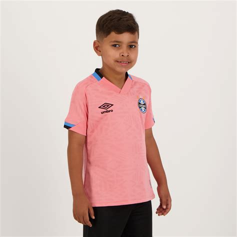 Camisa Umbro Gr Mio Outubro Rosa Juvenil Futfanatics