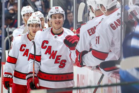 Andrei Svechnikov scores another lacrosse goal as Carolina Hurricanes ...