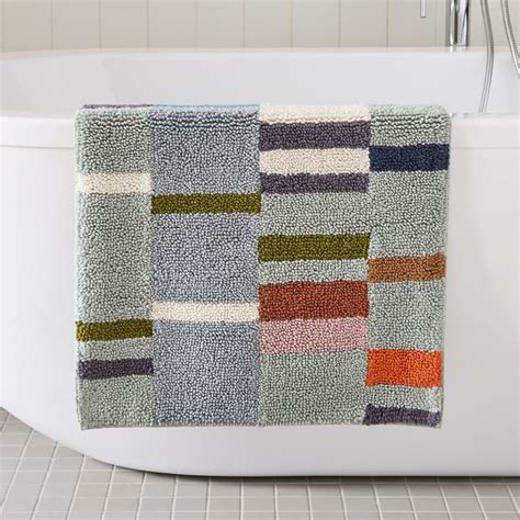 Margo Selby Organic Tulip Fields Bath Mat West Elm