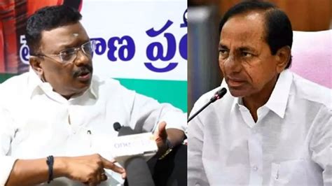 Dasoju Sravan Slams Cm Kcr Over Local Body Elections In Telangana