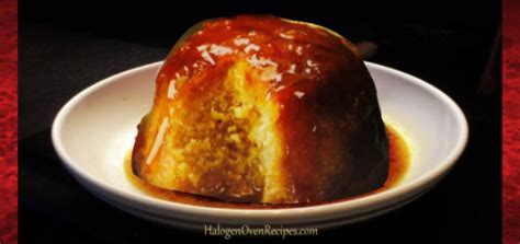 Syrup Sponge Pudding Halogen Oven Recipes Air Fryer Recipes