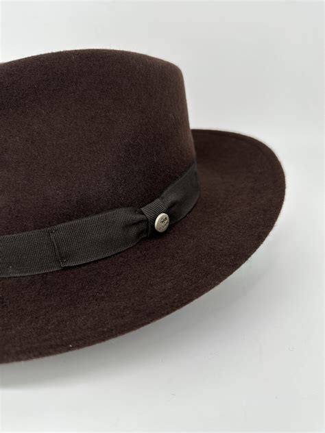 Le Szapo Rosario Fedora Chocolat Le Szapo Hat Shop Cracovie