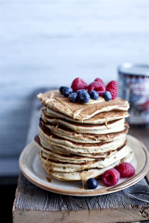 Pancake moelleux à la ricotta et à l érable Emilie Murmure