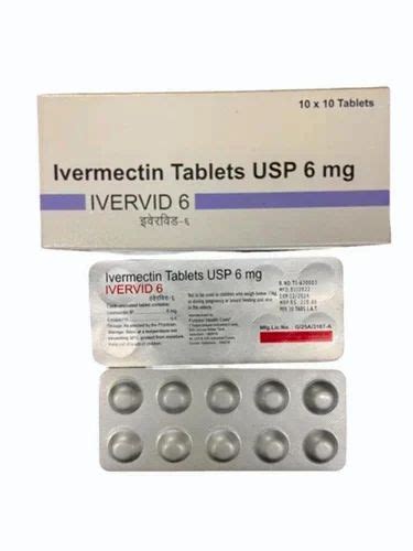 Ivervid 6 Mg Ivermectin At Rs 120 Stripe Iverheal 6 In Nagpur ID