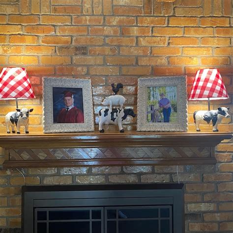 Red And White Buffalo Check Lamp Shade Checkered Red And White Shade