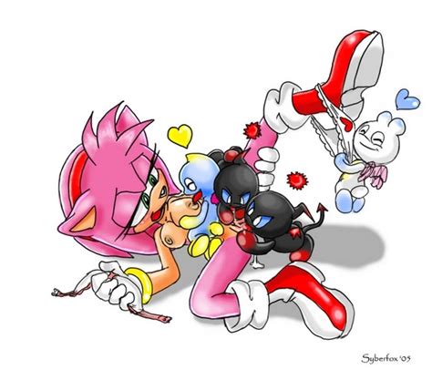 Rule 34 Amy Rose Anthro Chao Sonic Dark Chao Female Fur Hedgehog Hero Chao Male Sonic