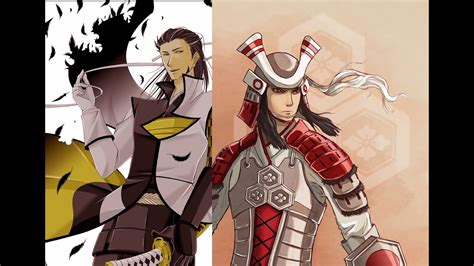 Sengoku Basara Sumeragi Azai Nagamasa And Matsunaga Hisahide