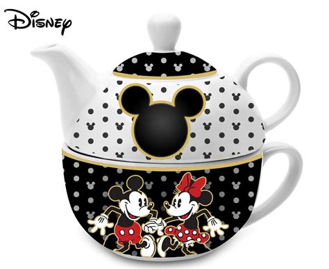 Disney Mickey And Minnie Mouse Tea For One Teapot And Cup Set Catch Co Nz