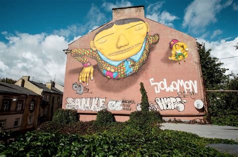 Street Art Twins Os Gemeos Created A New Mural In Vilnius