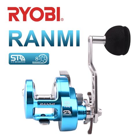 Ryobi Ranmi Jigger Bt50 Pesca Reel8 1bb Engrenagem Ratio5 1 1 Max