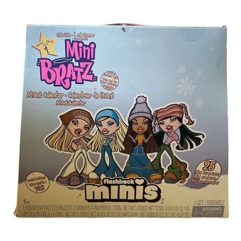 Toys Mini Bratz Advent Calendar Flashback Minis 25 Surprises Limited