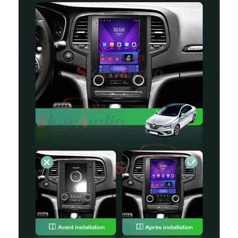 Autoradio Renault Megane 4 Android Auto CarPlay Skar Audio