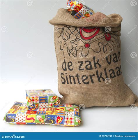 Zak Van Sinterklaas Stock Afbeelding Image Of Cultuur 33714781