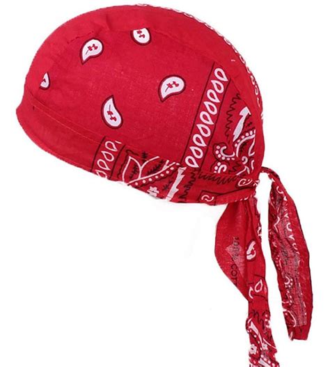 Durag Skull Cap Cotton Biker Motorcycle Bandana Head Wrap Du Doo Do Rag