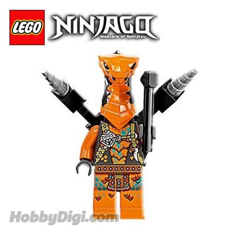 Lego Loose Minifigure Ninjago Evil Snake Warriors Cobra Mechanic