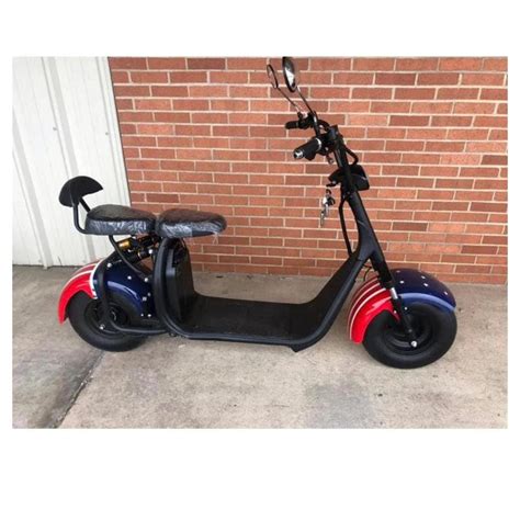 Soversky X7 Lithium Citycoco Electric Fat Tire Scooter Chopper